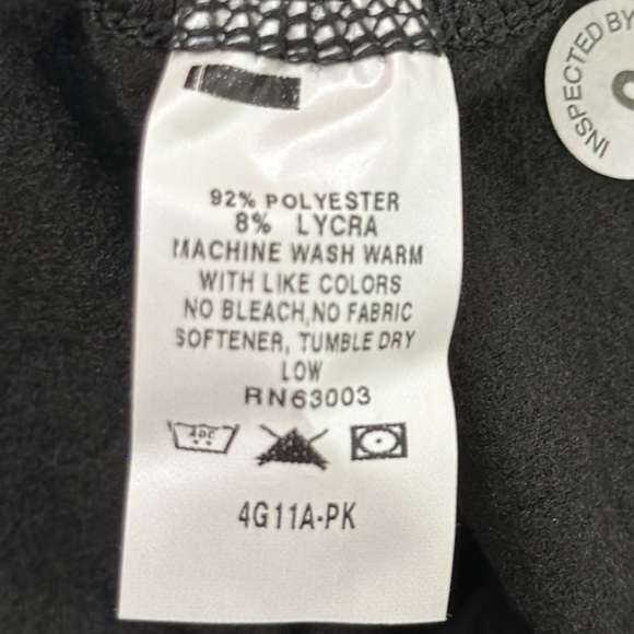 PolarMax QUATTRO FLEECE BASELAYER CREW (4.0) - Black - Picture 12 of 16